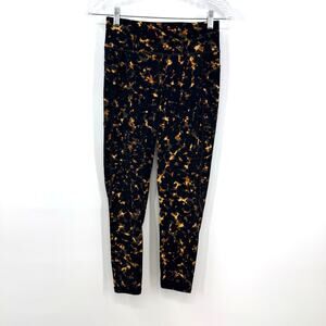 Sweaty Betty Leggings Zero Gravity S Black Brown 7/8 Ankle Pockets Running Gym